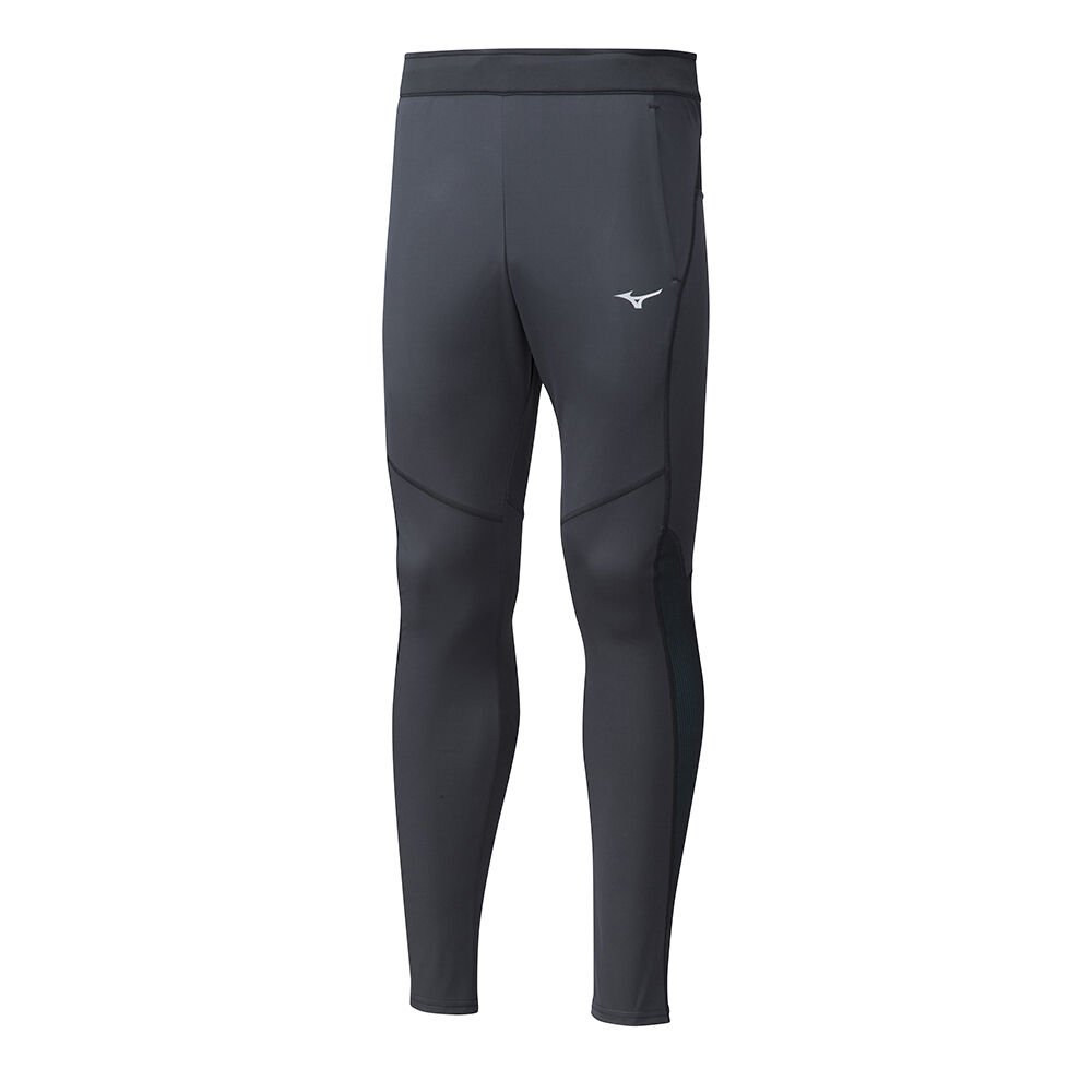 Mens Mizuno Hineri Hybrid BT Running Tights Black Philippines (SRZJBC729)